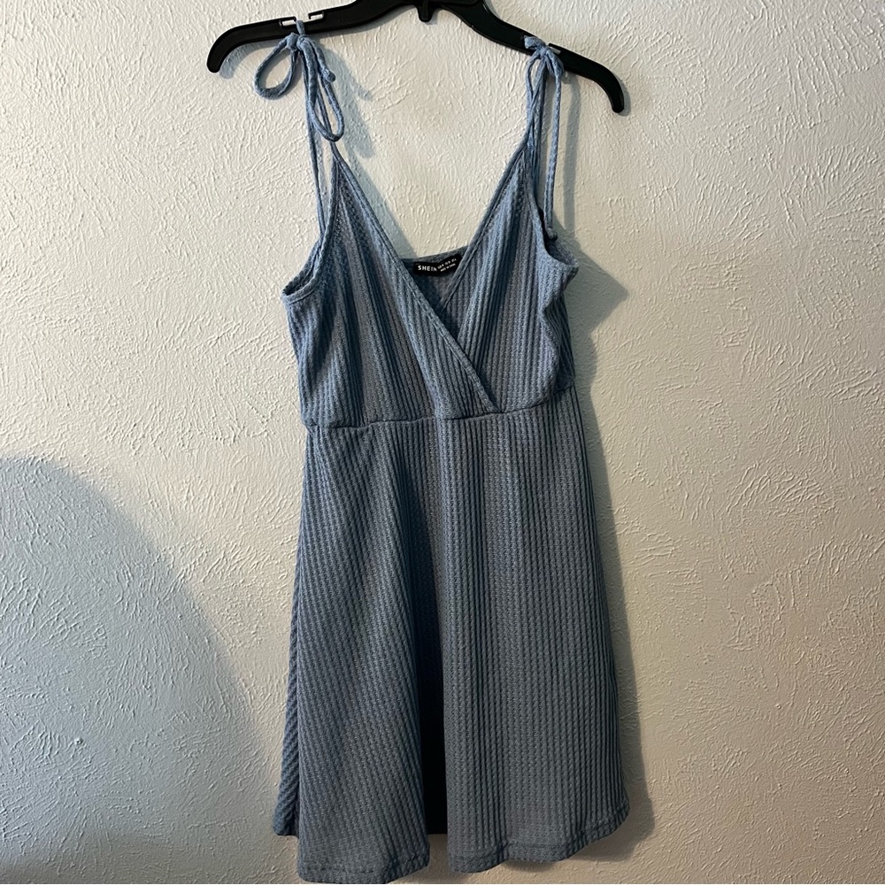 SHEIN Dusty Blue Sundress